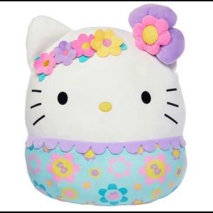 Hello Kitty Floral Squishmallow